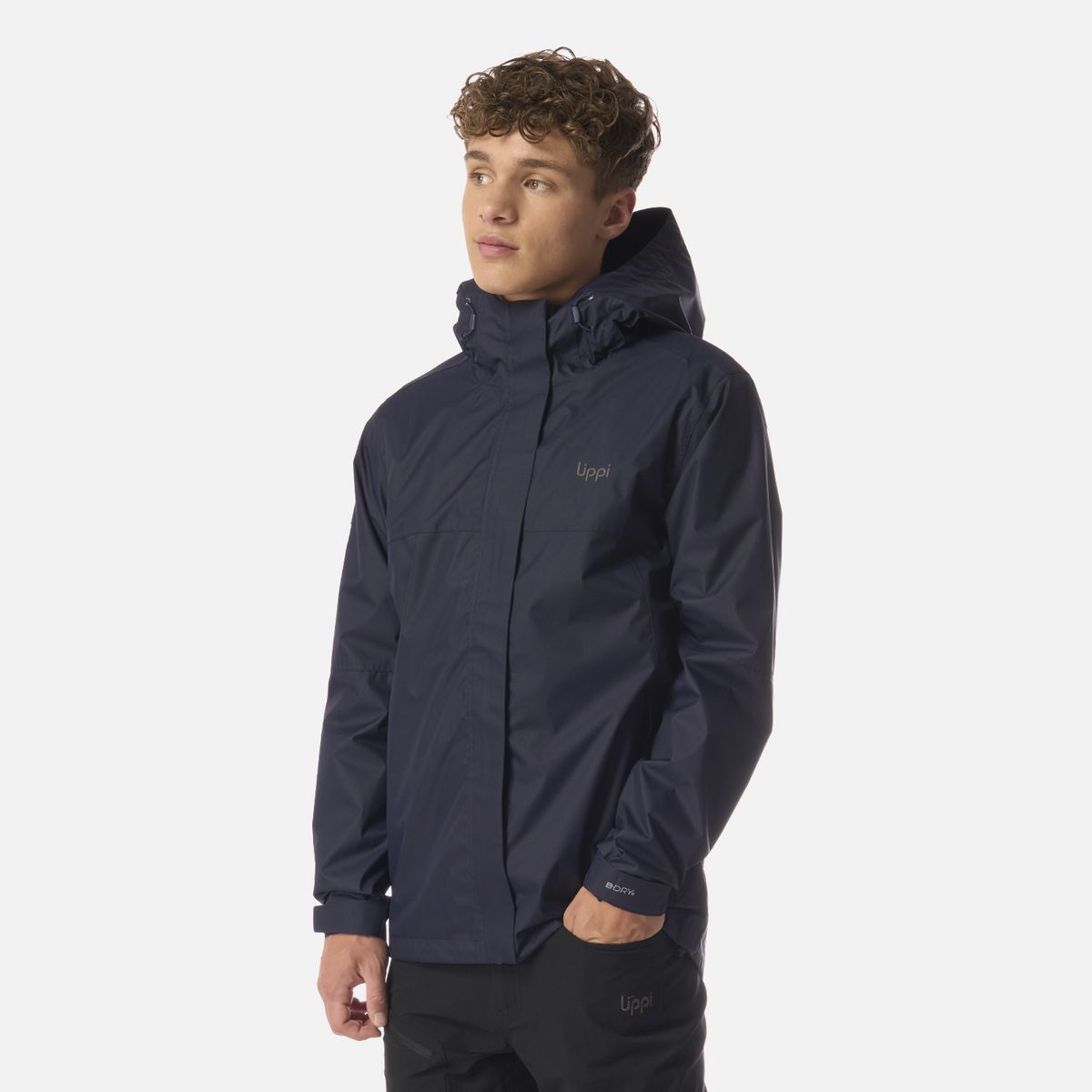 LIPPI - Chaqueta Teen Boy Blizzard B-Dry Hoody Jacket Azul Marino Lippi