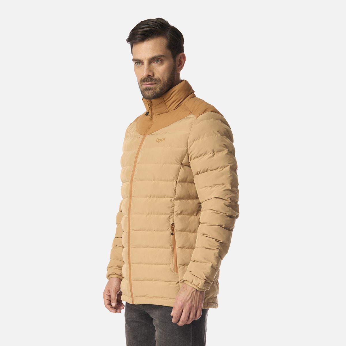 LIPPI - Chaqueta Hombre Snowmass Steam-Pro Jacket Camel Lippi