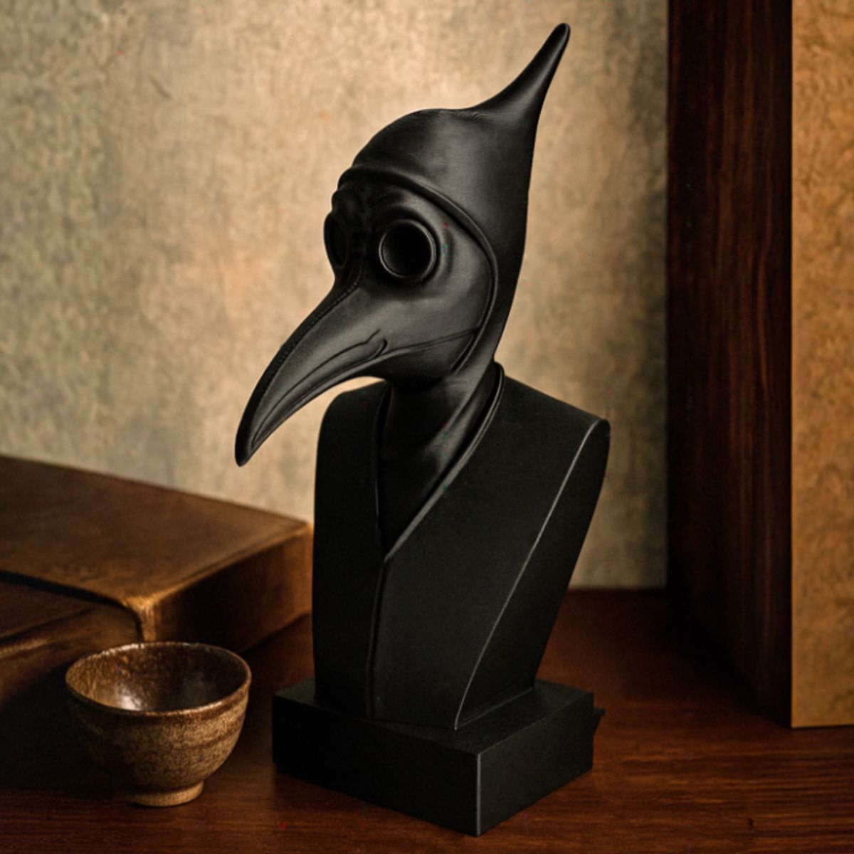 GENERICO - Escultura- Busto Peste Negra
