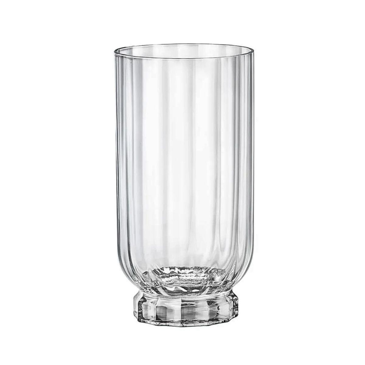 GENERICO - Set de 6 Vaso Bormioli Rocco, 430 ml, florian