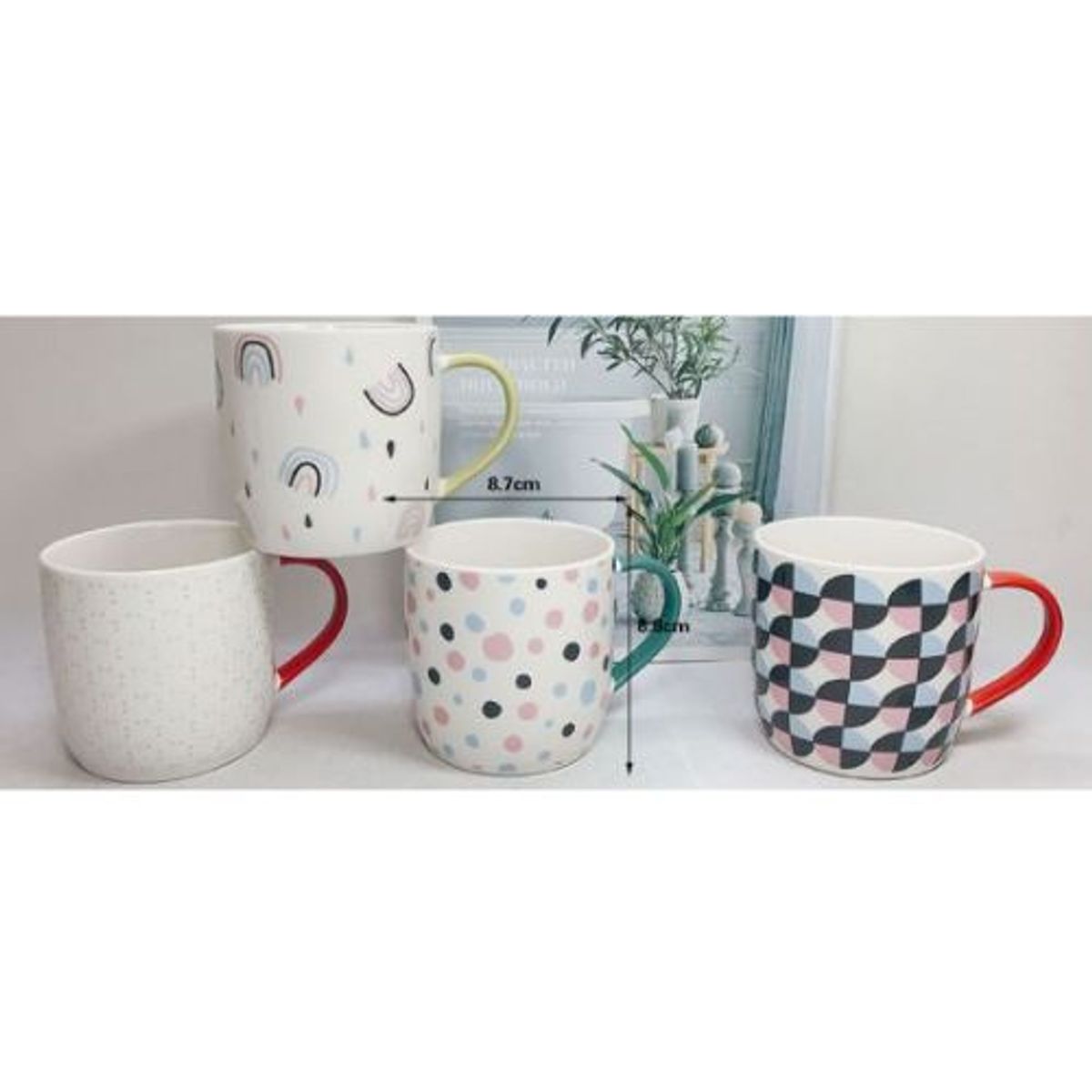 GENERICO - TAZA DE CERÁMICA 370ML