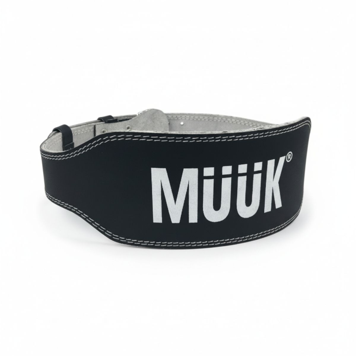 MUUK - CINTURON DE PESAS CUERO MUUK NEGROBLANCO XL