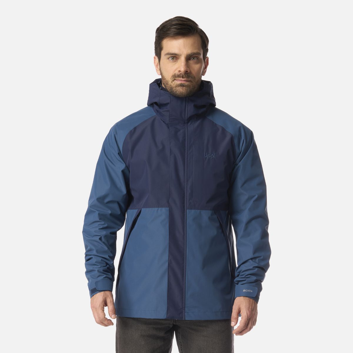 LIPPI - Chaqueta Hombre Lake Fusion 3 B-Dry Jacket Azul Oscuro Lippi