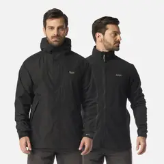 LIPPI - Chaqueta Hombre Lake Fusion 3 B-Dry Jacket Negro