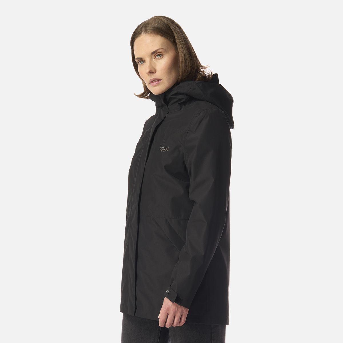 LIPPI - Chaqueta Mujer Lake Fusion 3 B-Dry Jacket Negro Lippi