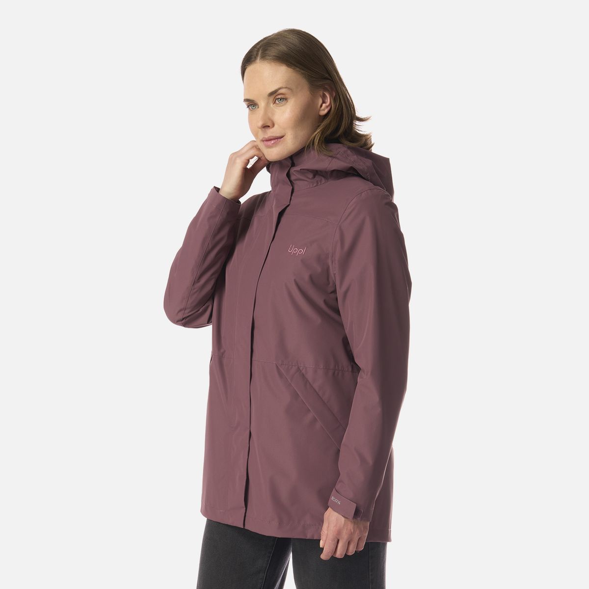 LIPPI - Chaqueta Mujer Lake Fusion 3 B-Dry Jacket Vino Lippi