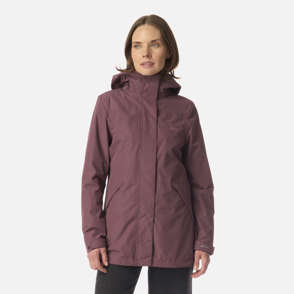 LIPPI - Chaqueta Mujer Lake Fusion 3 B-Dry Jacket Vino Lippi