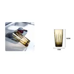 GENERICO - JUEGO DE 6 VASOS DE VIDRIO 285ML