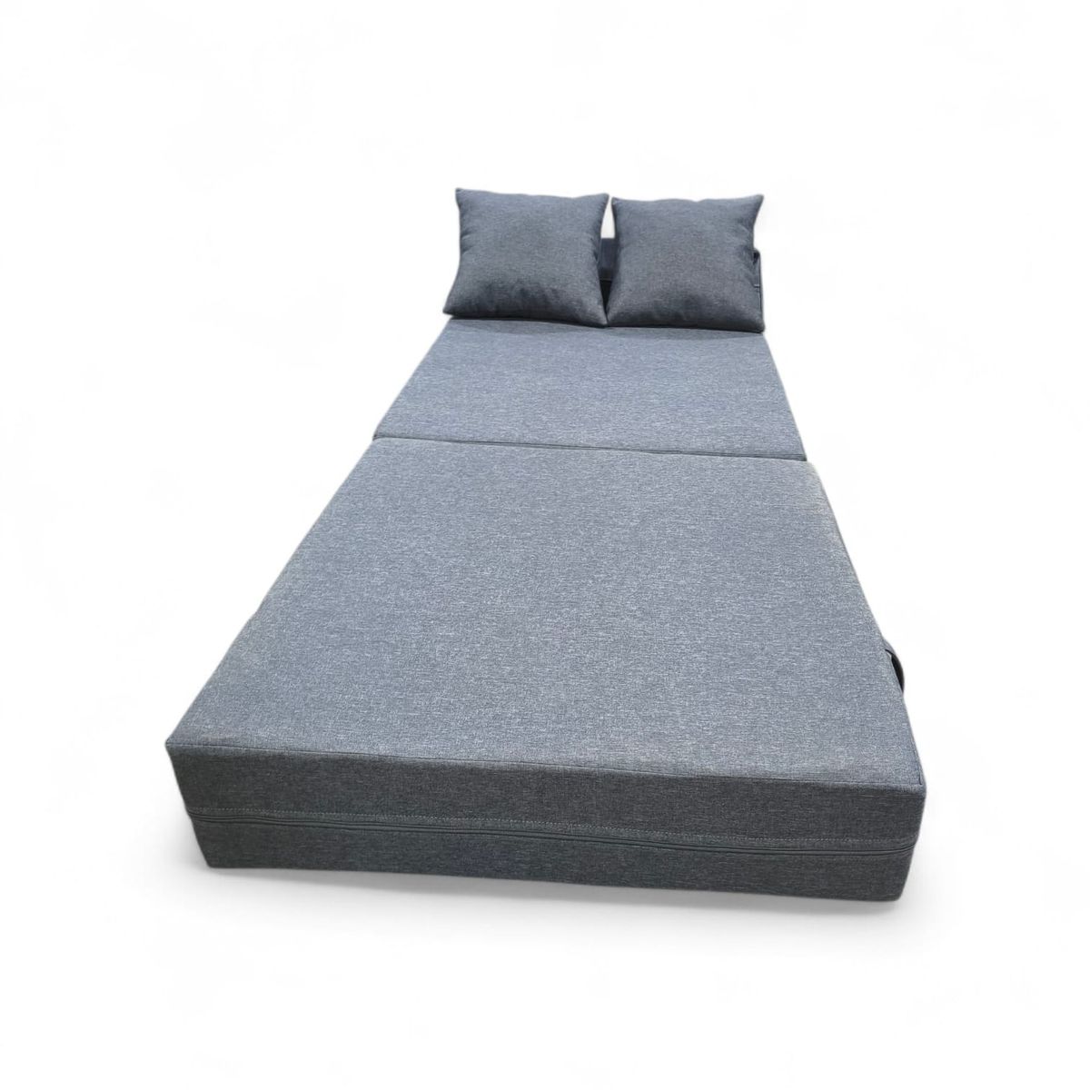 RECUTEX - SOFA CAMA ESPUMA  GREY PREMIUM 190X90X18 1pza