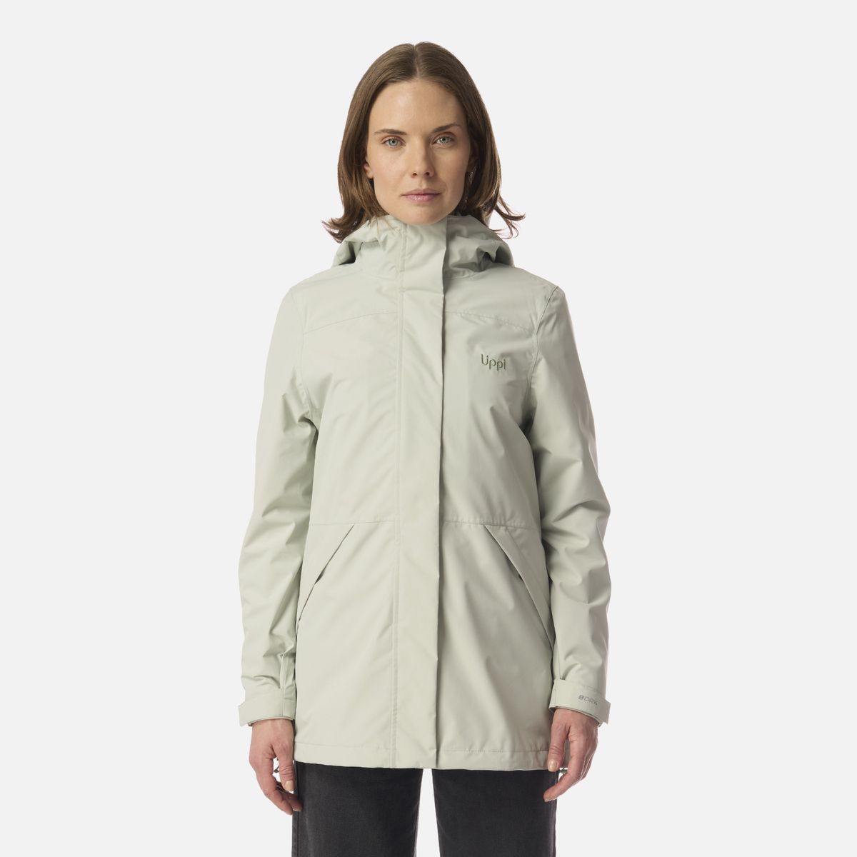 LIPPI - Chaqueta Mujer Lake Fusion 3 B-Dry Jacket Verde Agua Lippi