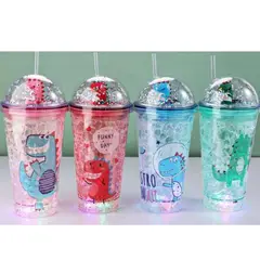 GENERICO - VASO DE PLÁSTICO DE DINOSAURIO 450ML