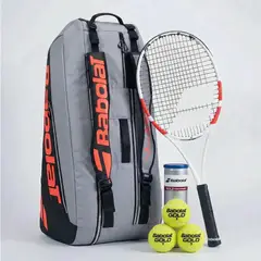 BABOLAT - PACK TENIS RAQUETA PURE STRIKE 16/19 GRIP 3 + BOLSO STRIKE RH6 + TARRO CHAMP
