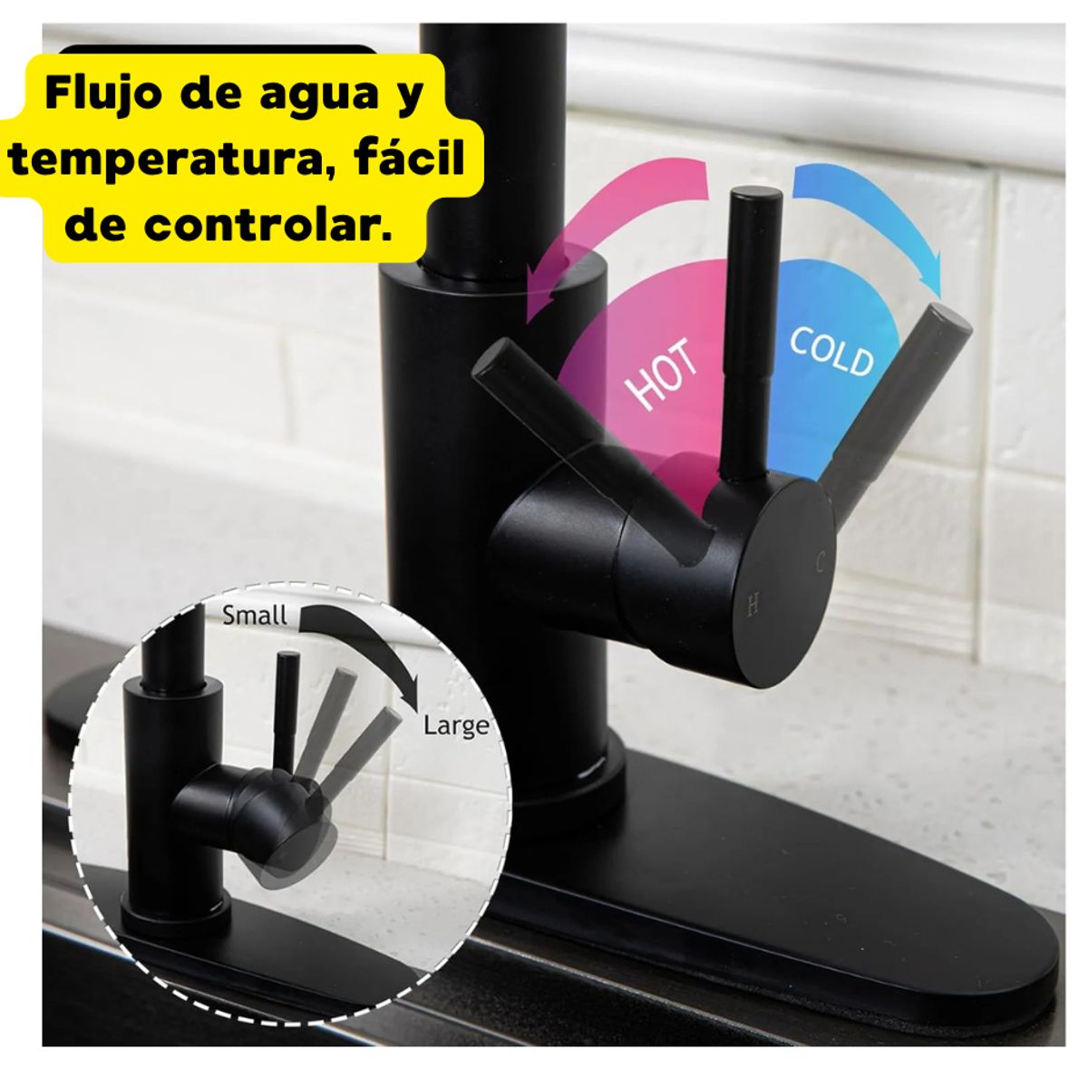 MOVI - GRIFO 4 EN 1 360° PARA COCINA