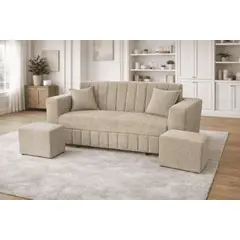 GENERICO - SOFA CAMA ESPARTA 165 x 90 x 75cm