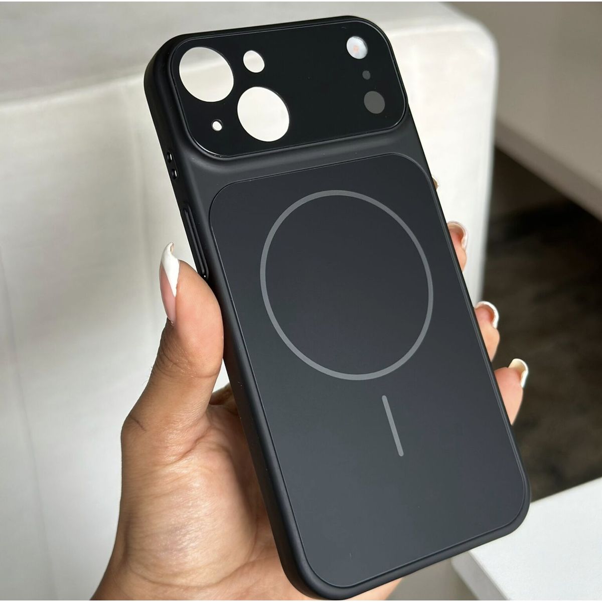 GENERICO - Carcasa para iphone 15 con apariencia Ip 17 pro max magnética
