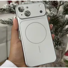 GENERICO - Carcasa para iphone 13 con apariencia Ip 17 pro max magnética
