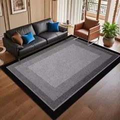 GENERICO - ALFOMBRAS PARA LIVING ANTIDESLIZANTES CON DISEÑOS TRIDIMENCIONALES