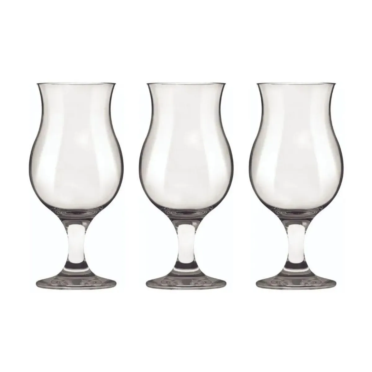CRISTAR - Pack de 3 Copas Praga de 442 ml