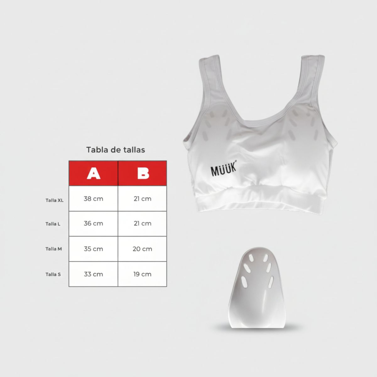MUUK - PROTECTOR DE BUSTO MUUK M
