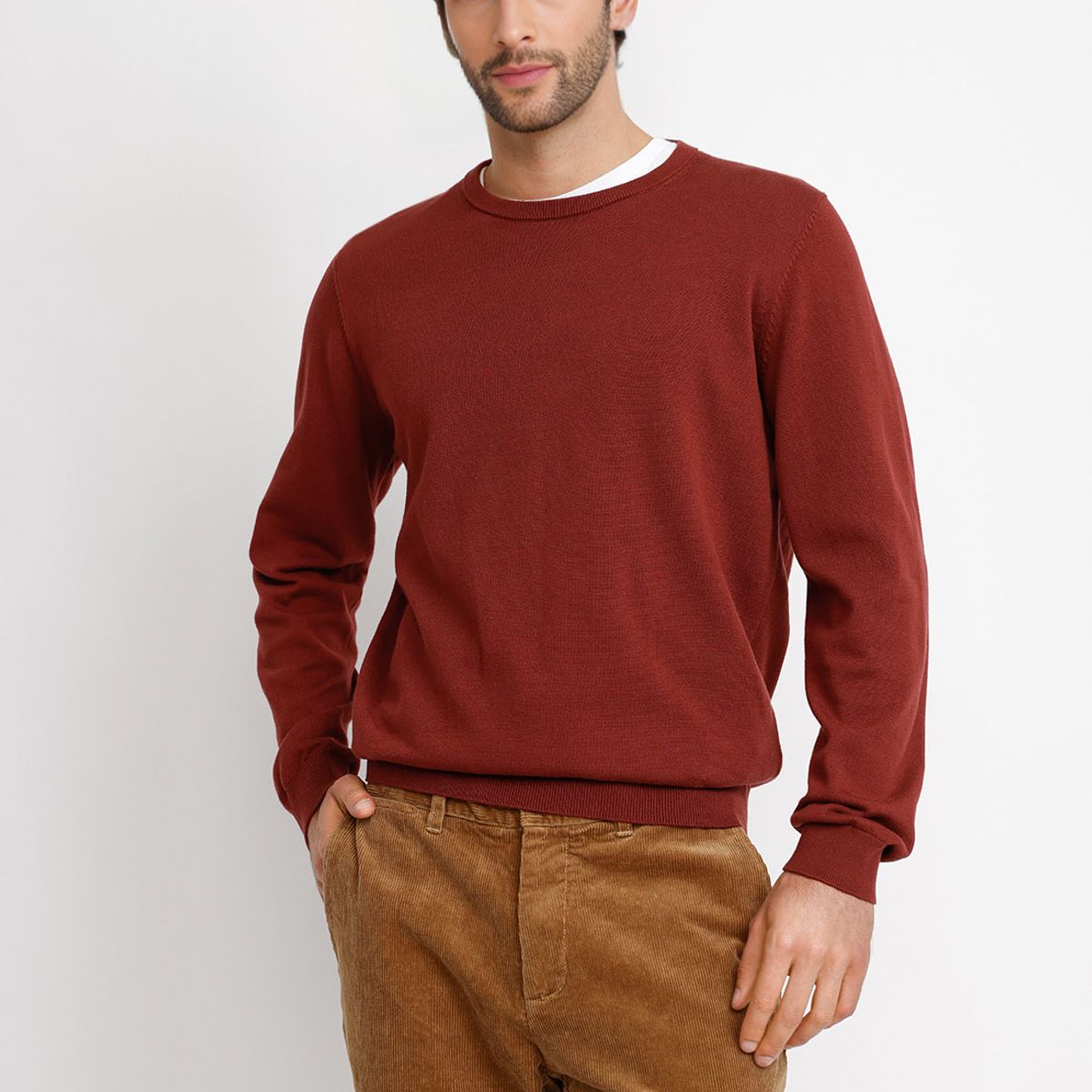 TRIAL - Tejido Hombre Phelps Rojo