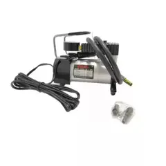 GENERICO - COMPRESOR AUTOMÓVIL MOTO 12V 120 PSI 35 L MIN C128 NEGRO