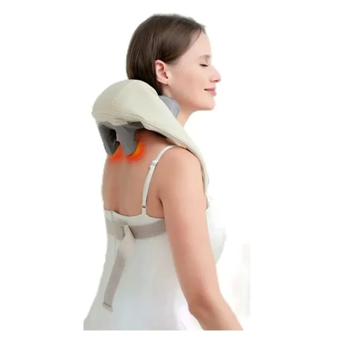 GENERICO - MASAJEADOR MUSCULAR CUELLO CERVICAL HOMBROS RECARGABLE