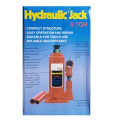 GENERICO - GATO HIDRÁULICO DE BOTELLA 6 TONELADAS HYDRAULIC JACK