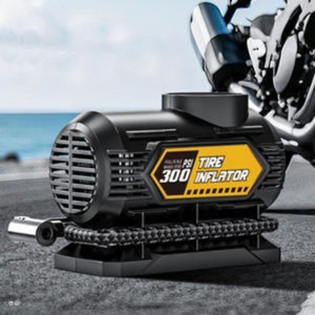 GENERICO - BOMBA DE AIRE INTELIGENTE PARA COCHE ELÉCTRICO LEADER P30