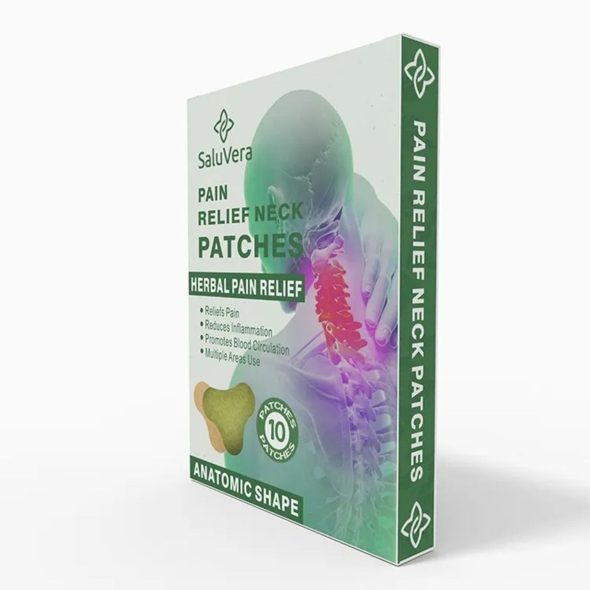 GENERICO - PACK X3 PARCHES DE 10 UNIDADES  PARA DOLOR CERVICAL  MUSCULAR