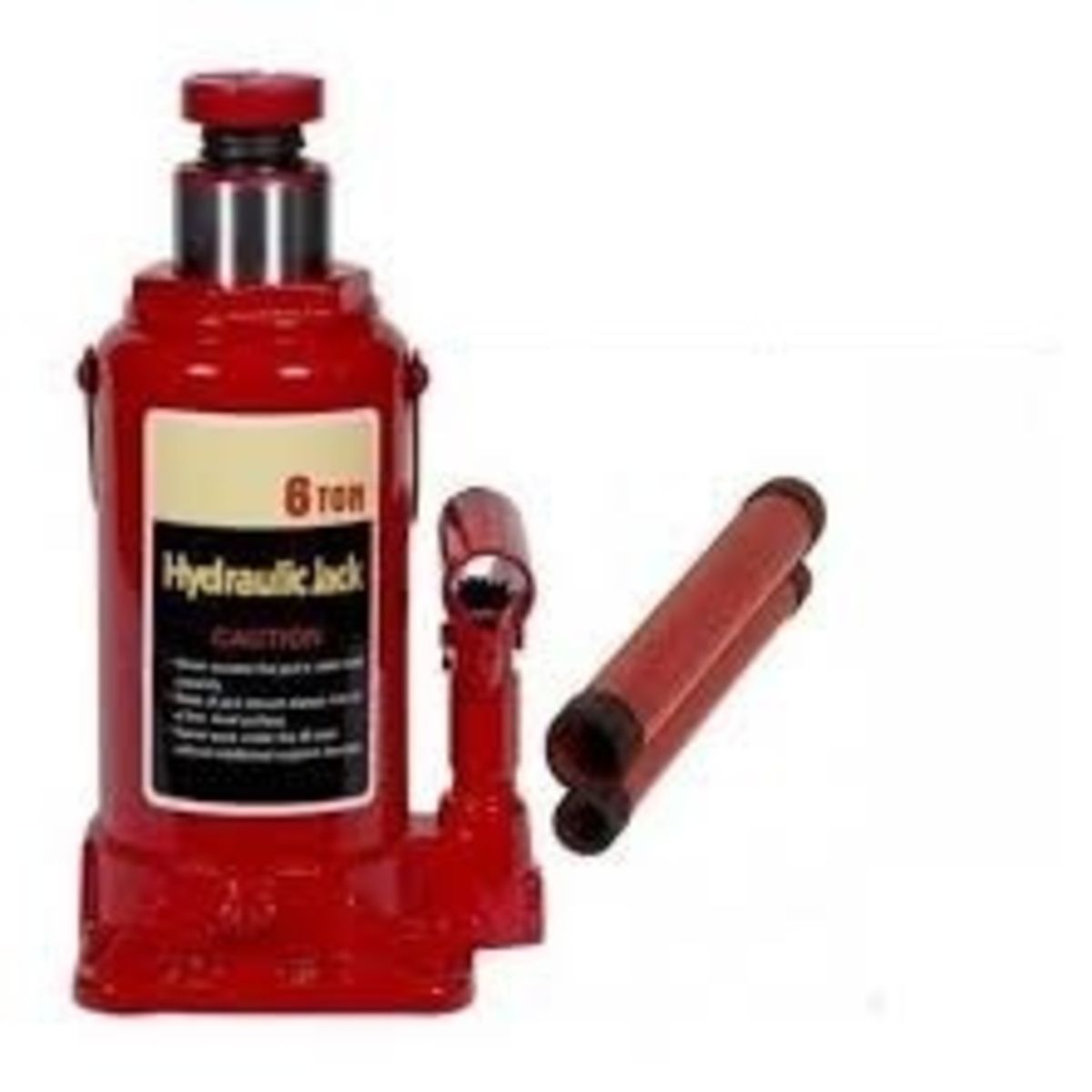 GENERICO - GATO HIDRÁULICO DE BOTELLA 6 TONELADAS HYDRAULIC JACK