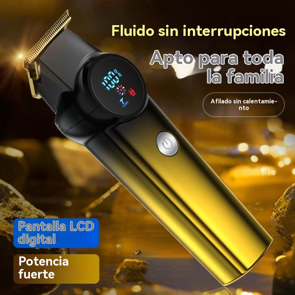 GIOIO - Cortapelo Eléctrico de Carga Rápida para Uso Doméstico