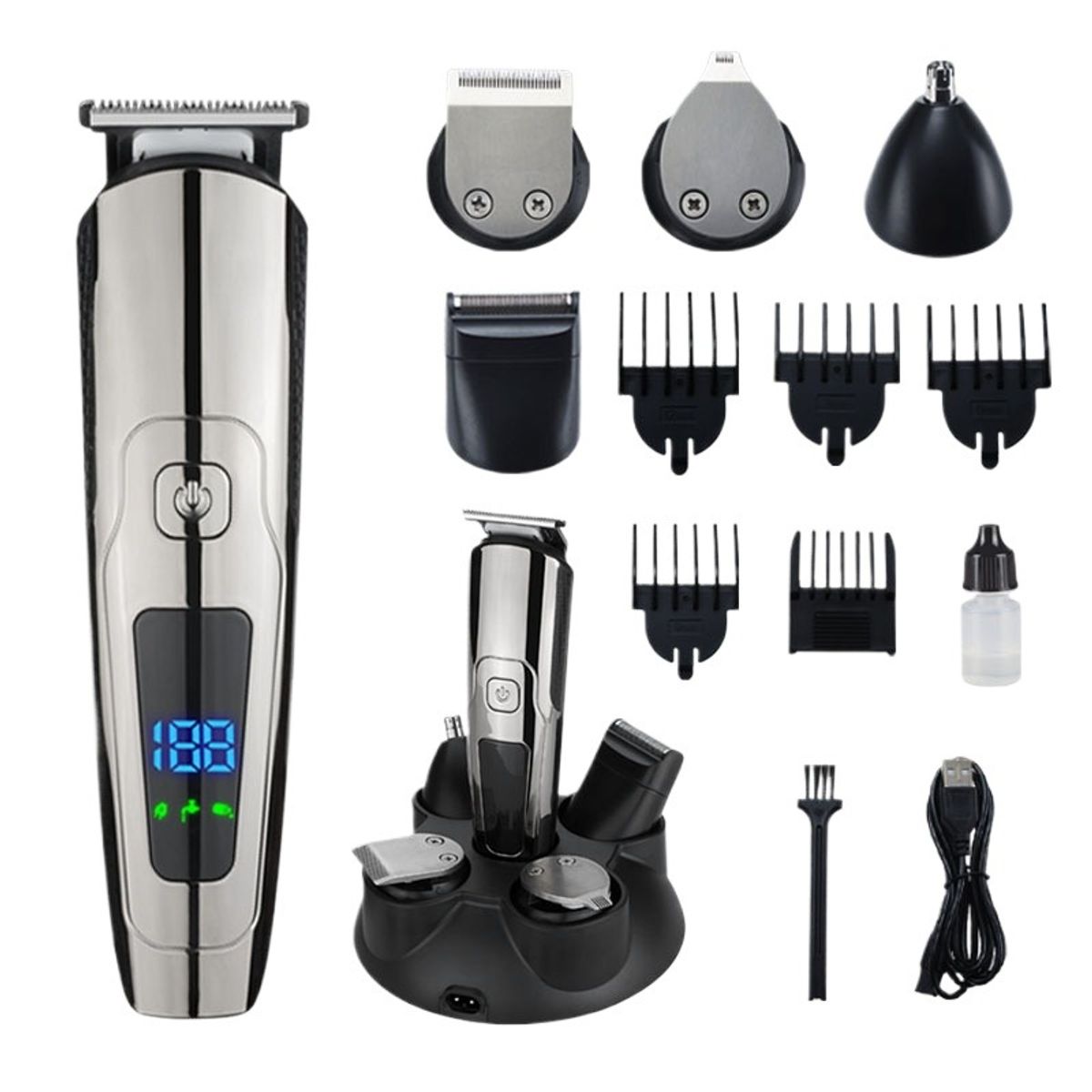 GIOIO - Cortapelo Eléctrico para Corte de Pelo al Ras