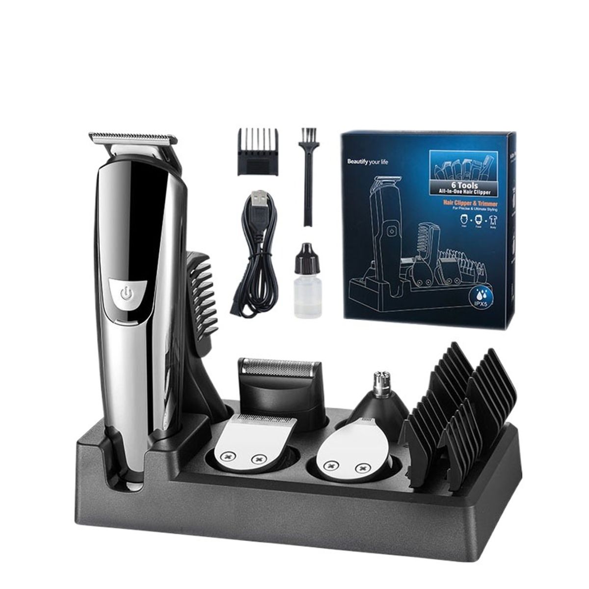 GIOIO - Cortapelo Profesional para Barbería y Corte al Ras en Casa