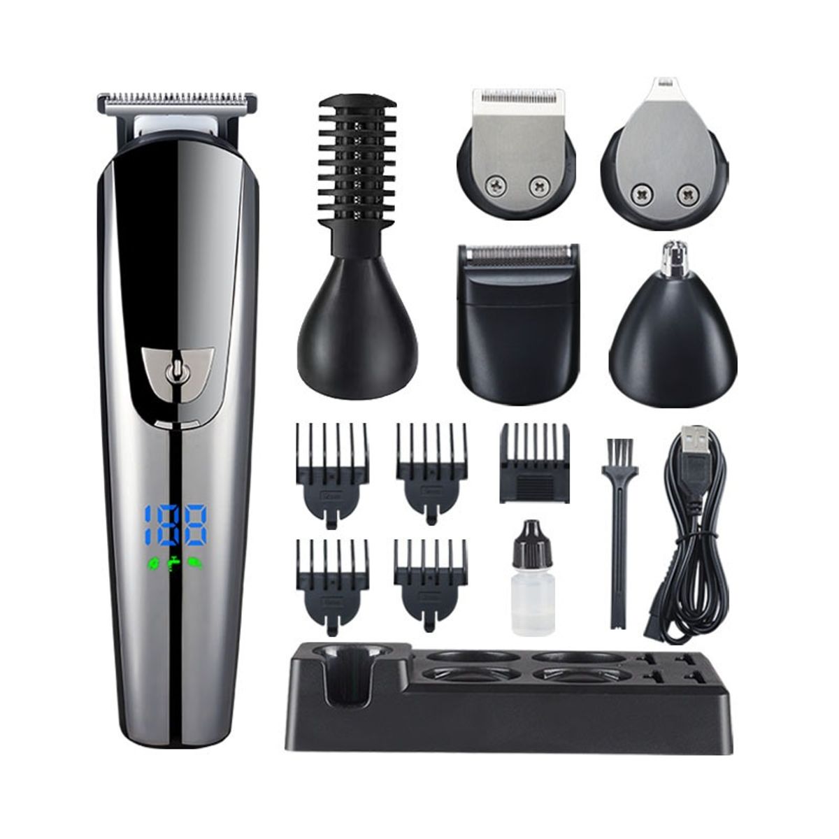 GIOIO - Cortapelo Profesional para Barbería y Corte al Ras en Casa