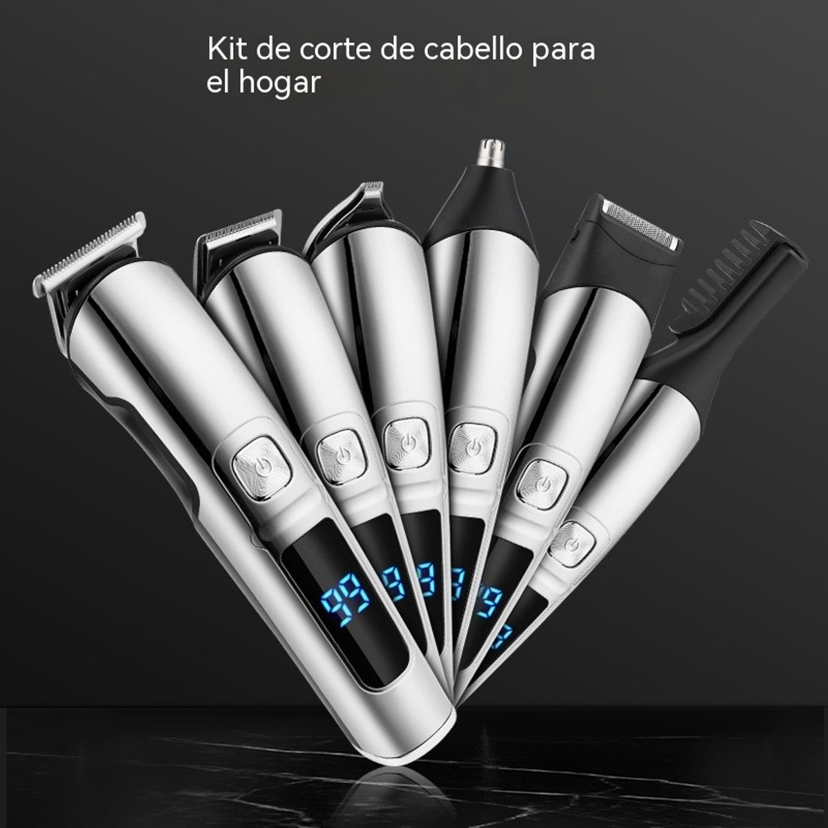 GIOIO - Kit de Afeitado Impermeable Multifunción para Hogar Hombre