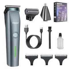 GIOIO - Kit 3 en 1 para Hombre Afeitado Diseño y Vello Nasal