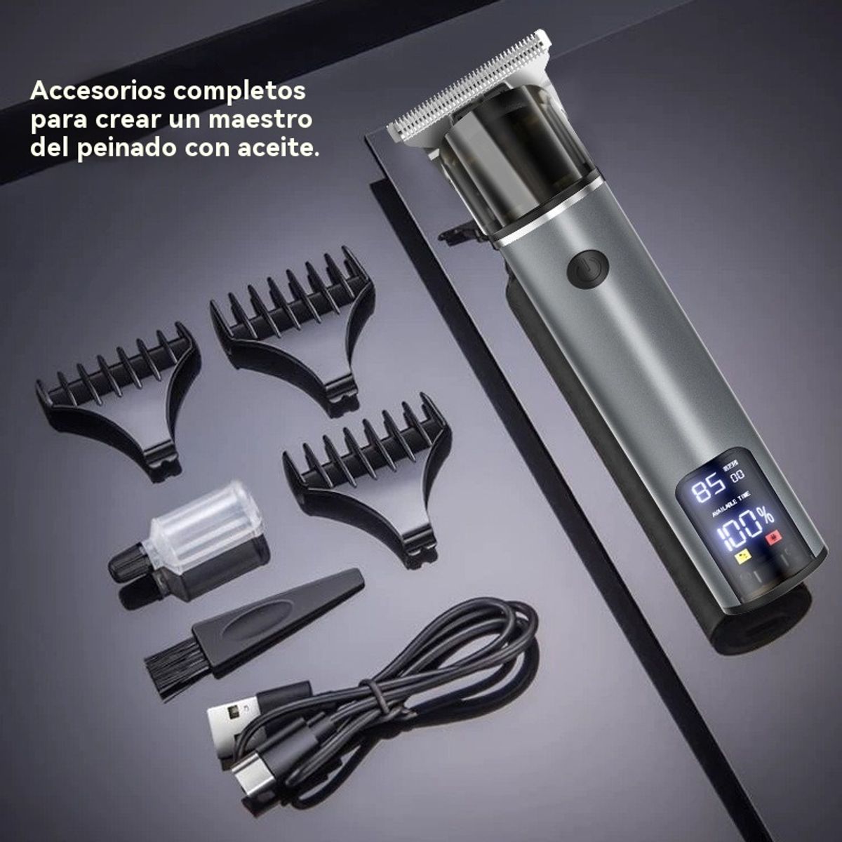 GIOIO - Cortapelo Eléctrico para Corte de Pelo Fade y Diseño