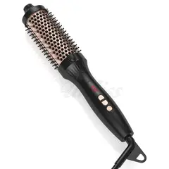 GIOIO - Cepillo Alisador y Rizador de Cerámica con Aire Caliente