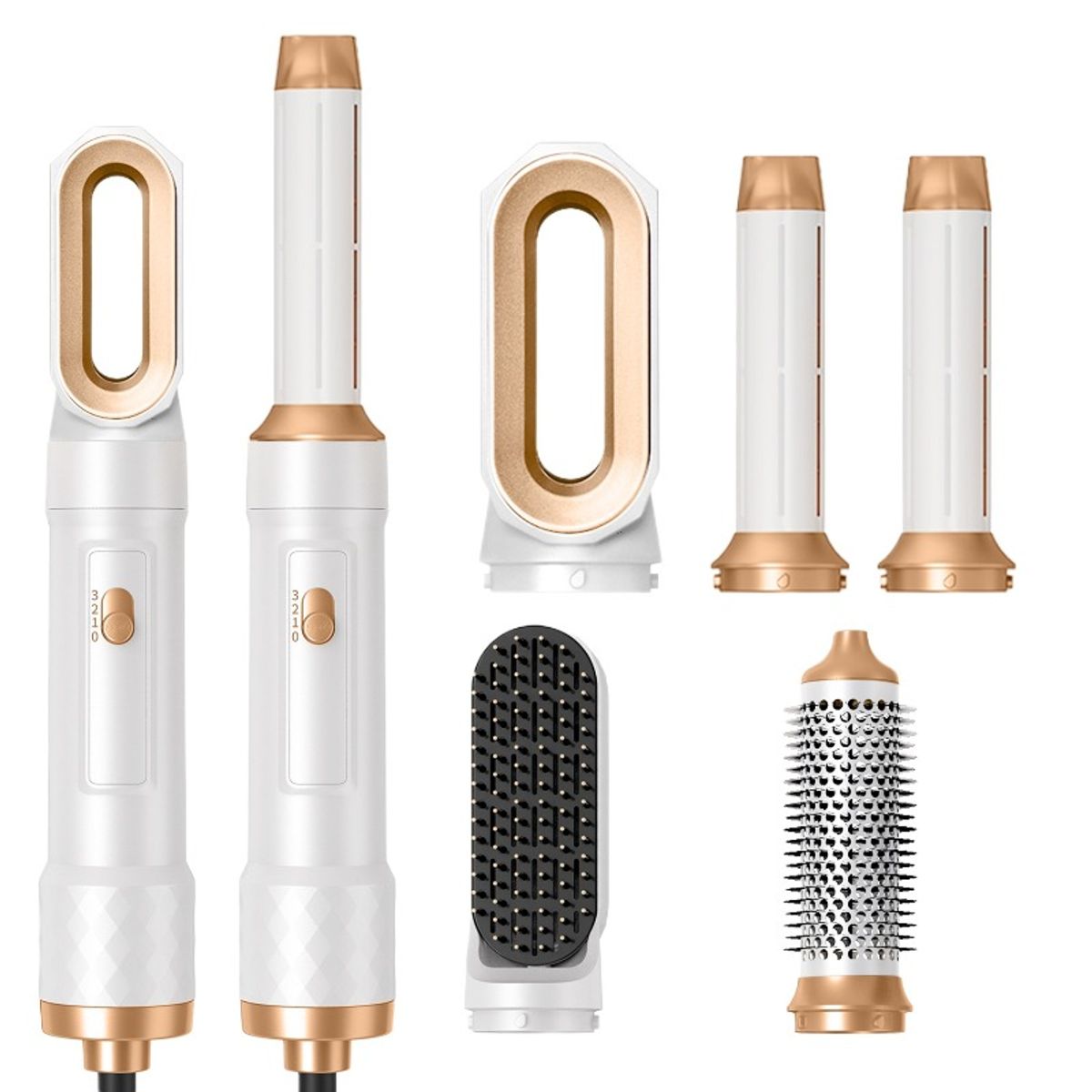 GIOIO - Secador de Alta Potencia 5 en 1 con Función de Succión