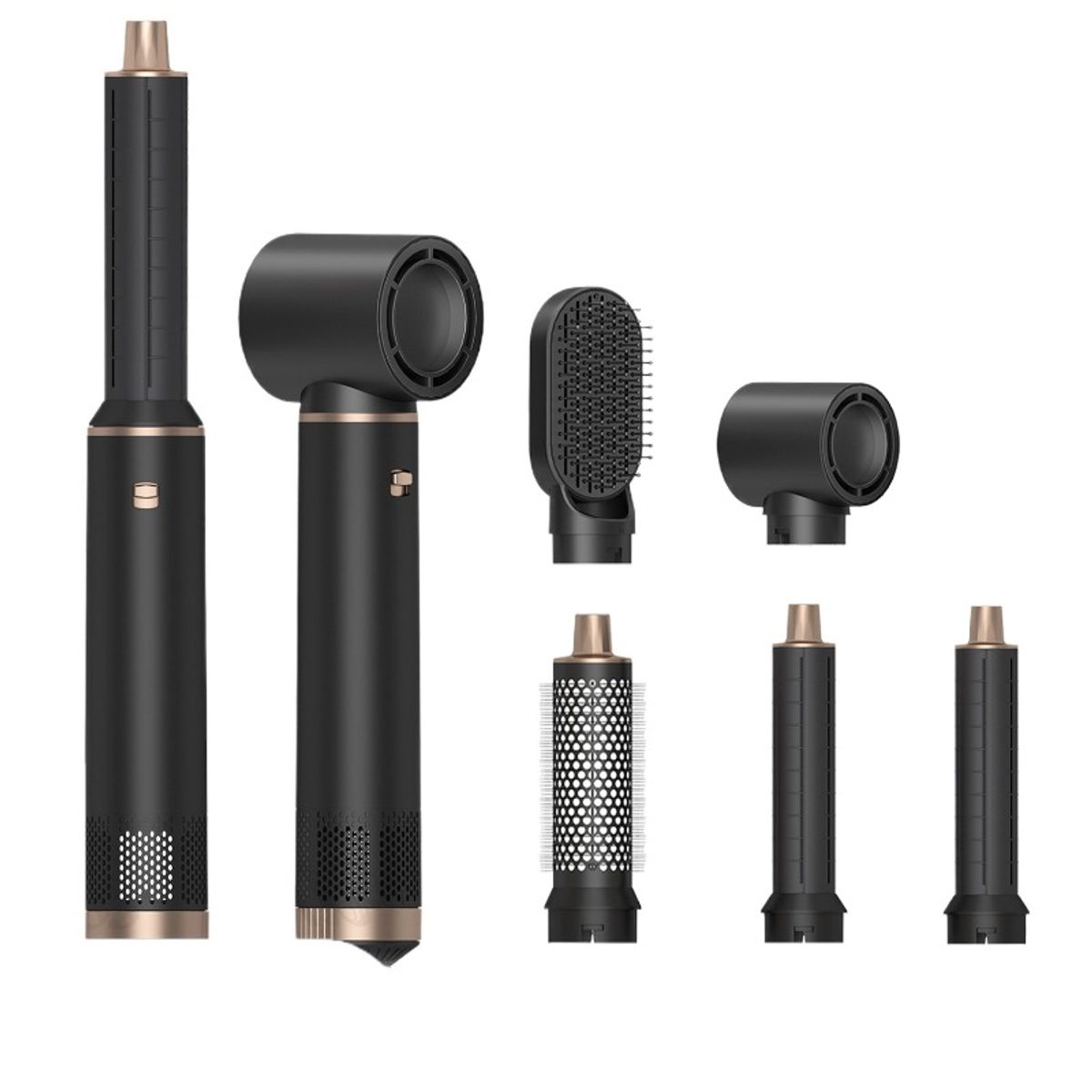 GIOIO - Cepillo Secador 5 en 1 con Iones y Moldeador de Aire