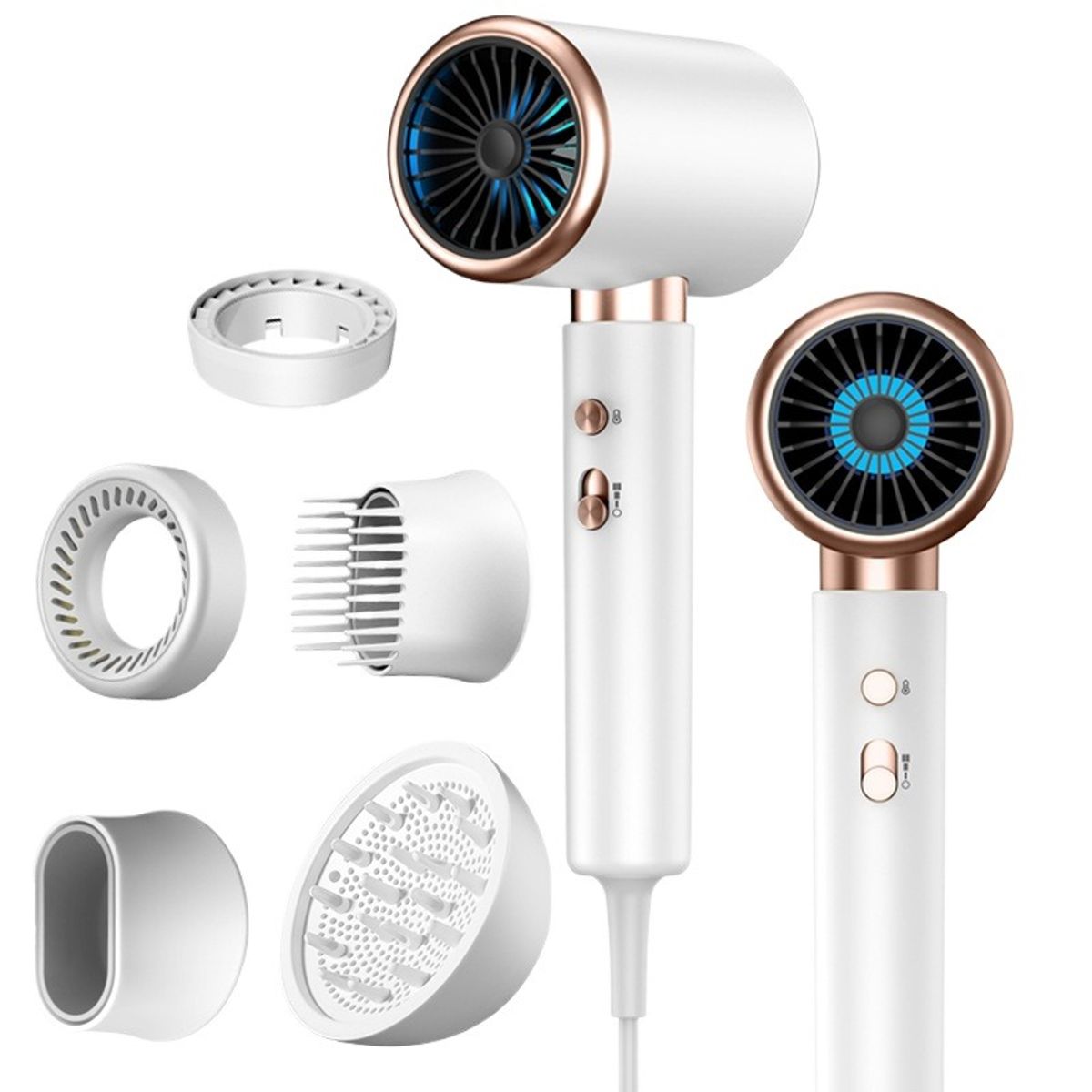 GIOIO - Secador de Alta Velocidad y Potencia con Iones Constantes