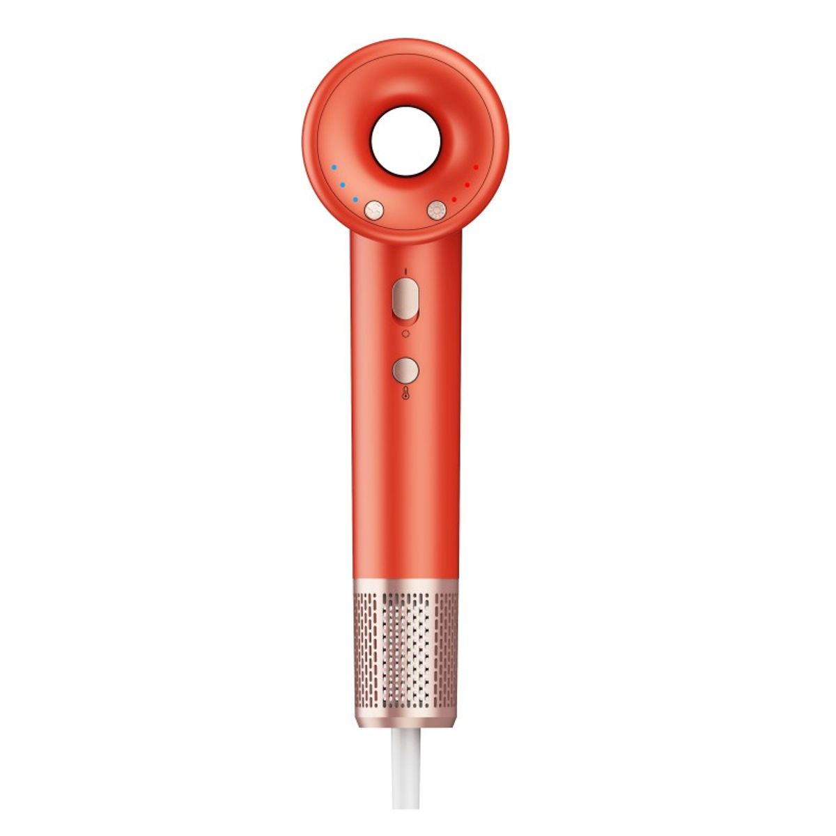 GIOIO - Secador de Pelo Potente Luz Azul Iones Aire Frío Caliente