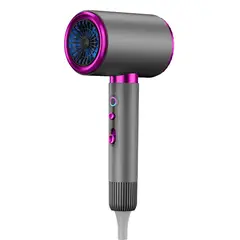 GIOIO - Secador de Pelo Luz Azul Aire Frío Caliente de Alta Potencia