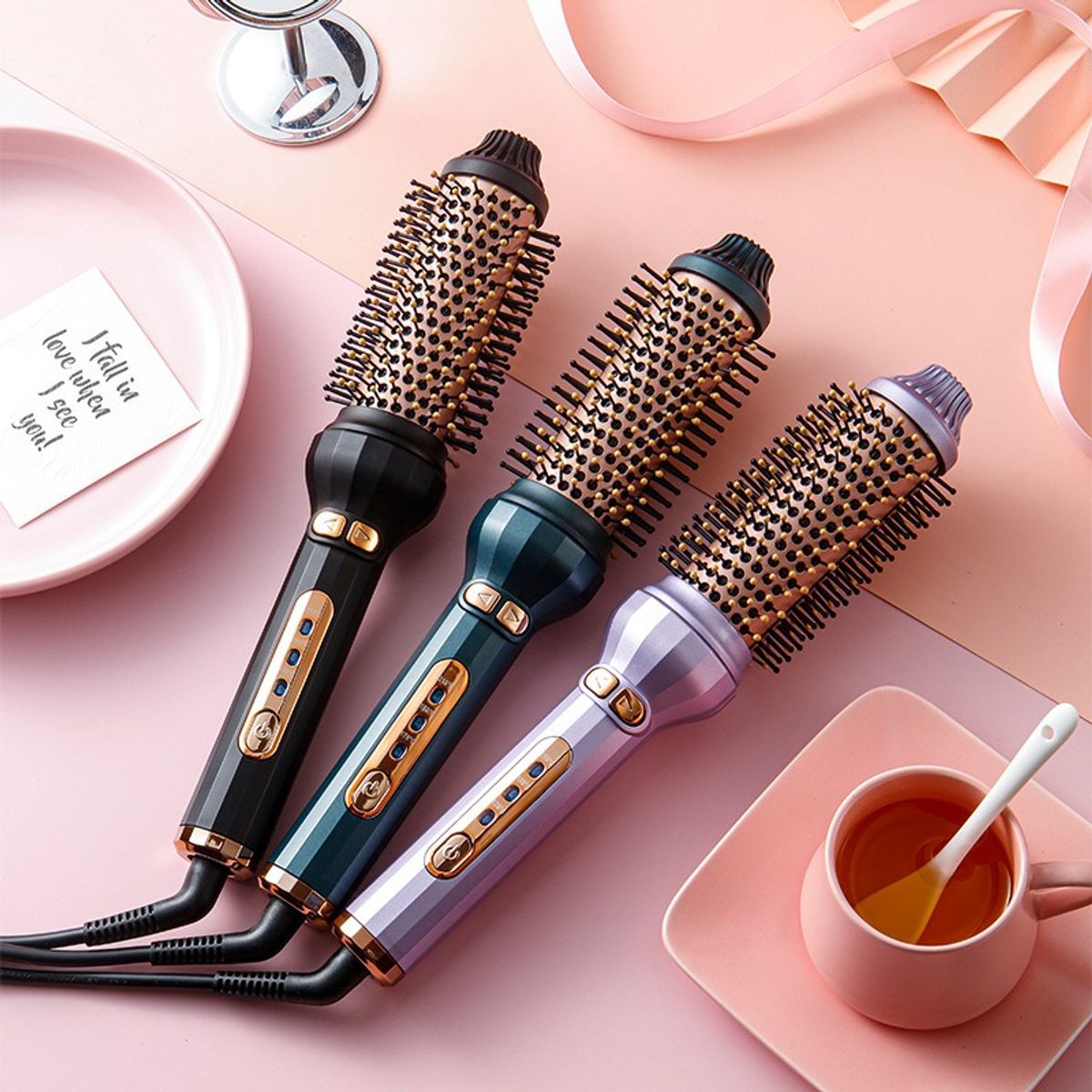 GIOIO - Rizador Eléctrico Automático para Ondas y Alisado Multifunción