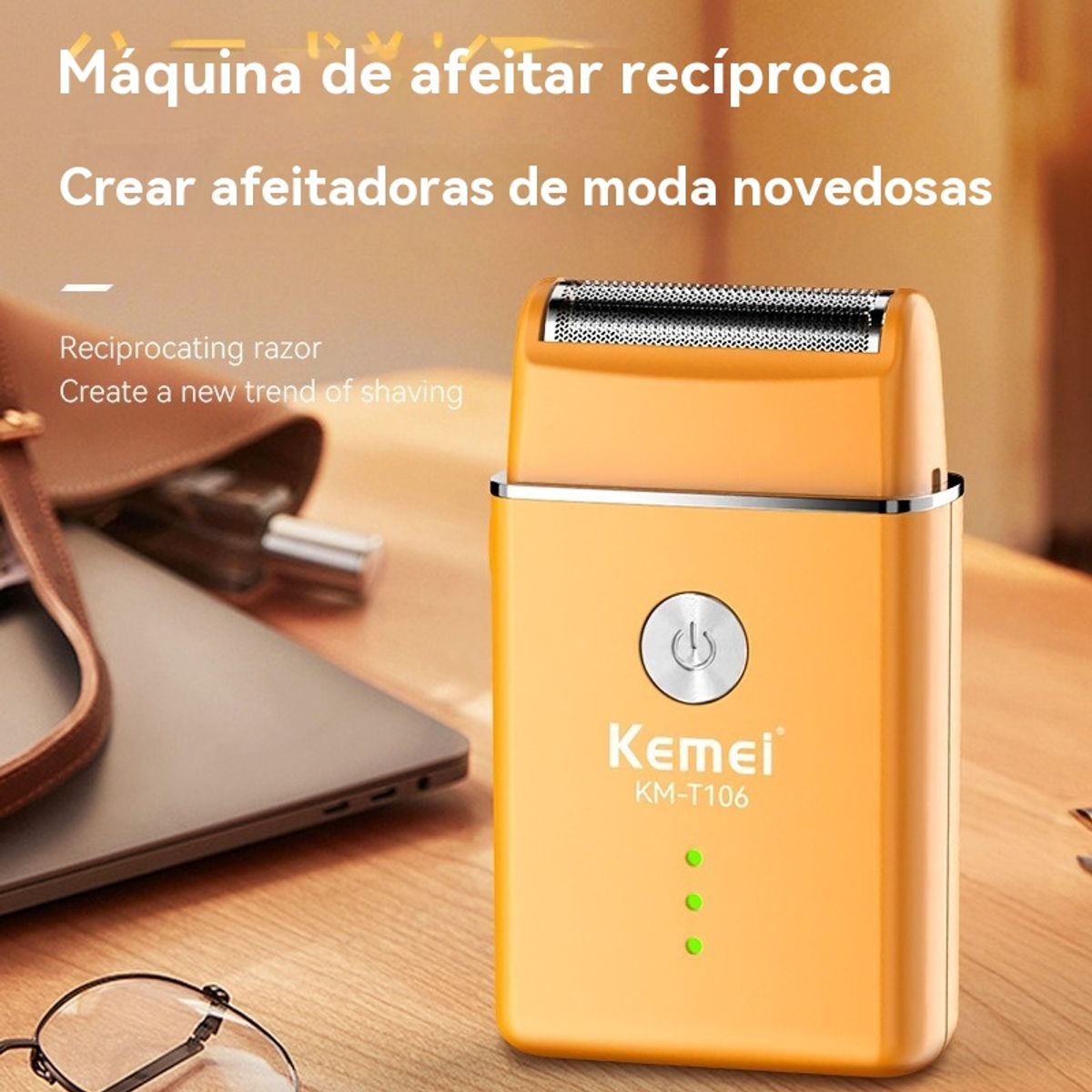 GIOIO - Afeitadora Recíproca Eléctrica para Uso Doméstico Super Limpia