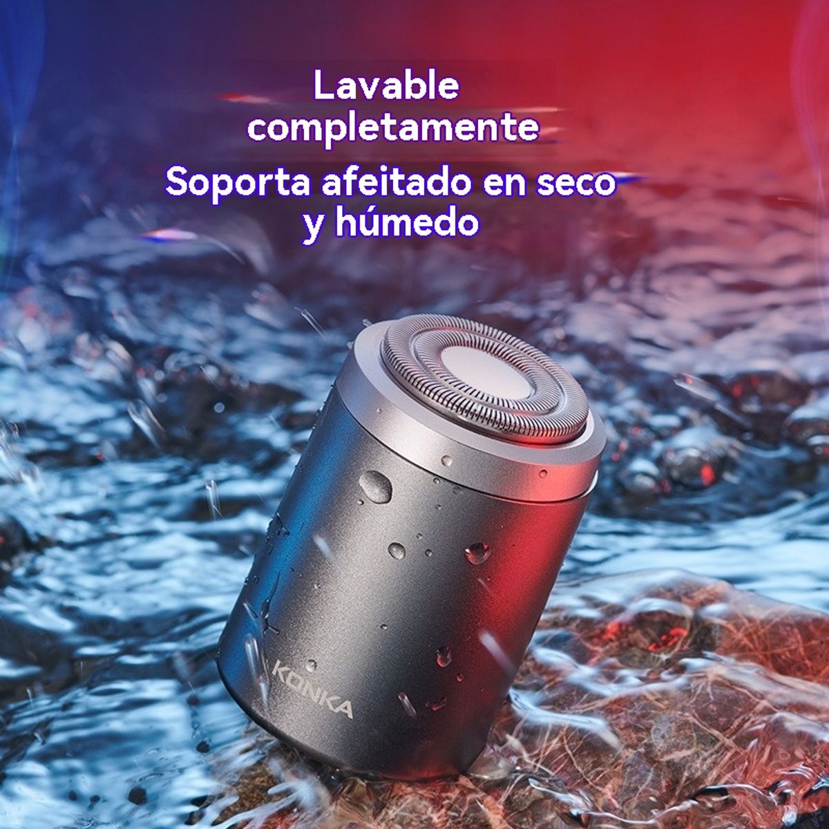 GIOIO - Miniafeitadora de Viaje Lavable Completa Recargable