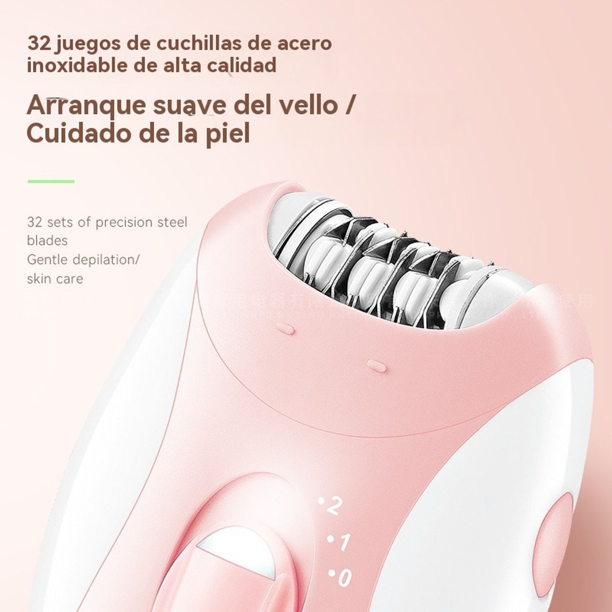 GIOIO - Depiladora Portátil para Zonas Íntimas Impermeable USB