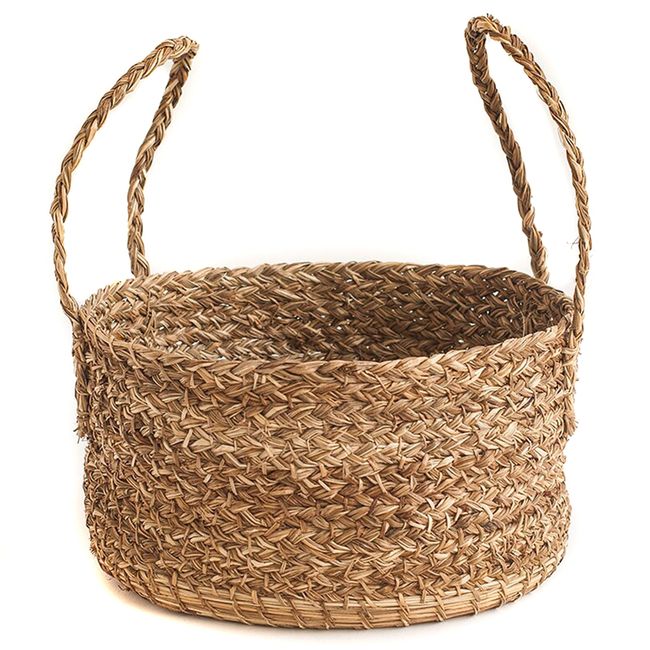 FUNDACION ARTESANIAS DE CHILE - Canasto Costurado De Manila