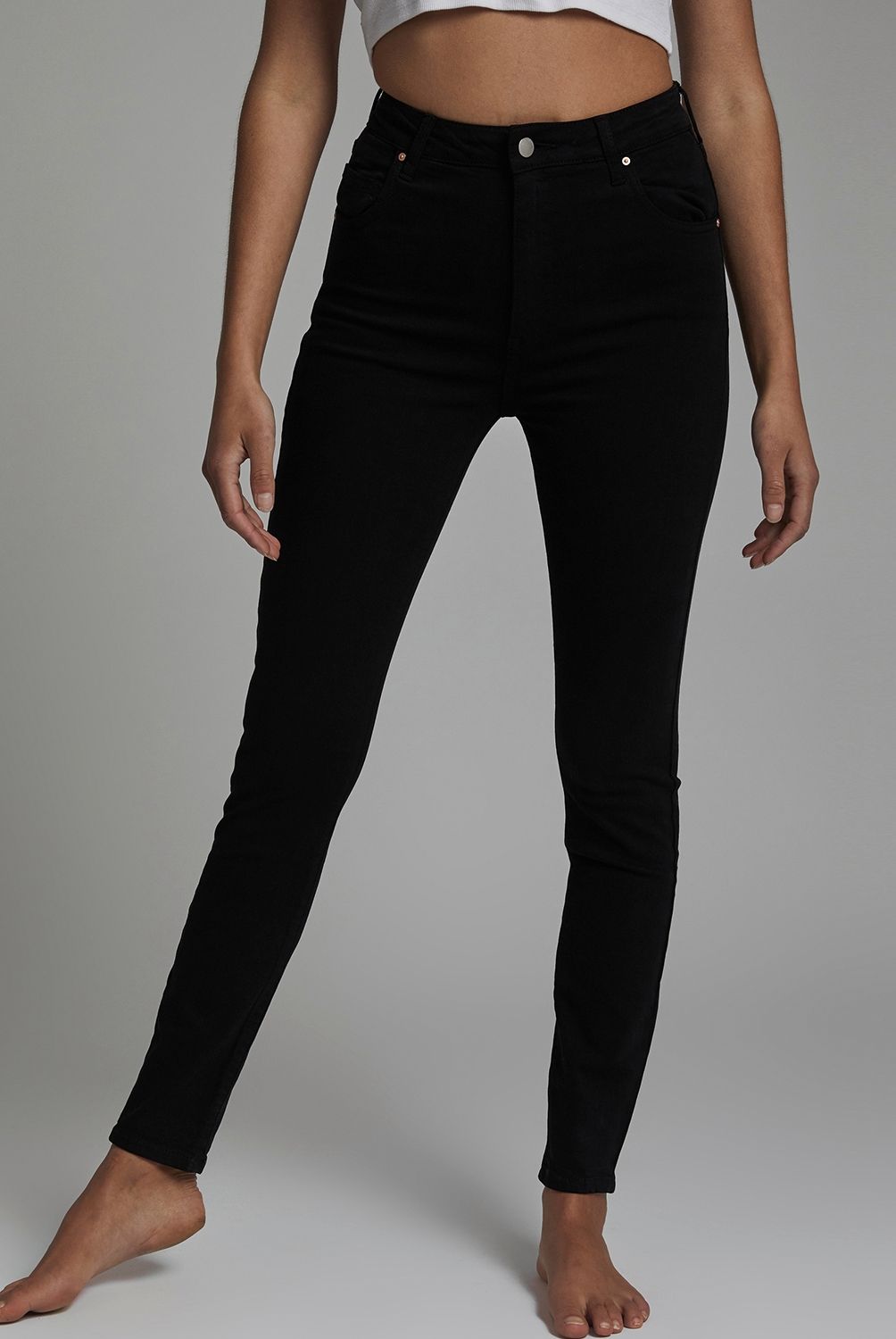 COTTON ON - Jeans High Rise Skinny Mujer Cotton On