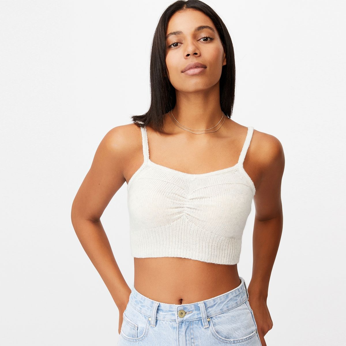 COTTON ON - Top Tejido Mujer